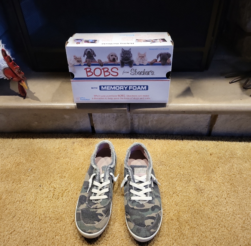 Skechers BOBS Women's Camouflage Shoes